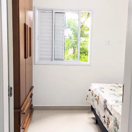 Apto Centro Ubatuba Com Varanda Gourmet, Suite E Piscina Exterior photo
